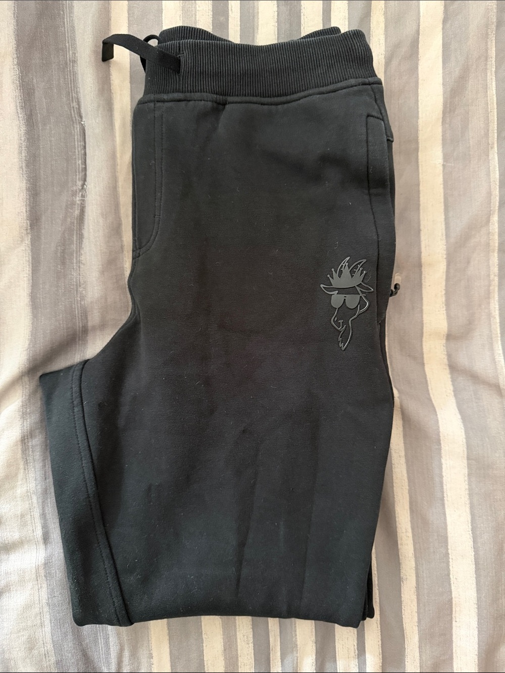 Kids Black GOAT USA Jogger Sweatpants